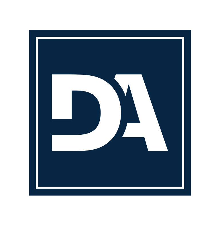 DA logo icon transparent HD 768x785